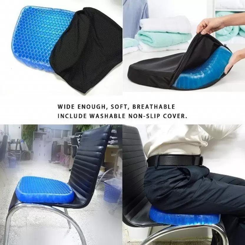 Seat Cushion for Office Chair, Wheelchair, or Home Rubber