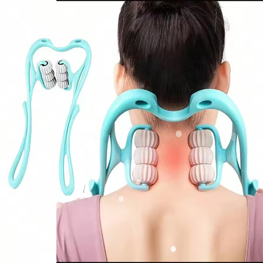 Wheel Dual Pressure Point Cervical Neck Massager